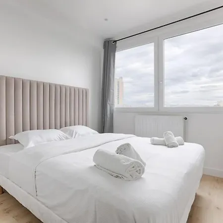 Creteil Einstein II Cosy Apartment 4P Exterior foto