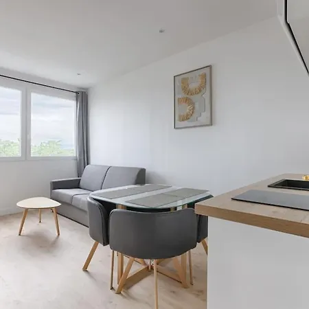 Creteil Einstein II Cosy Apartment 4P Exterior foto